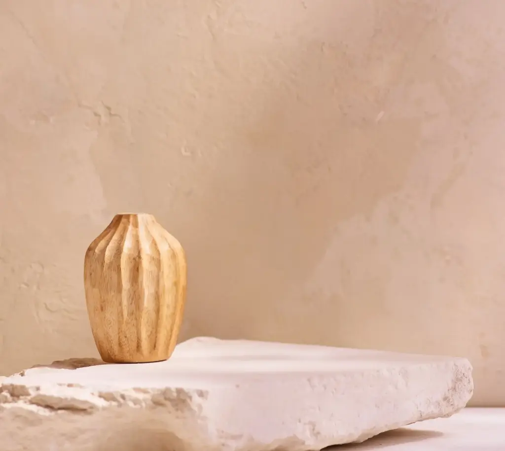 Mango vaasje gekerfd - bol