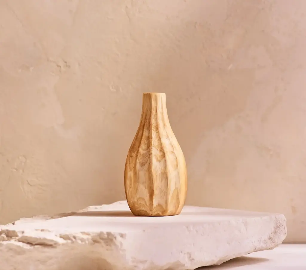 Mango vaasje gekerfd - druppel