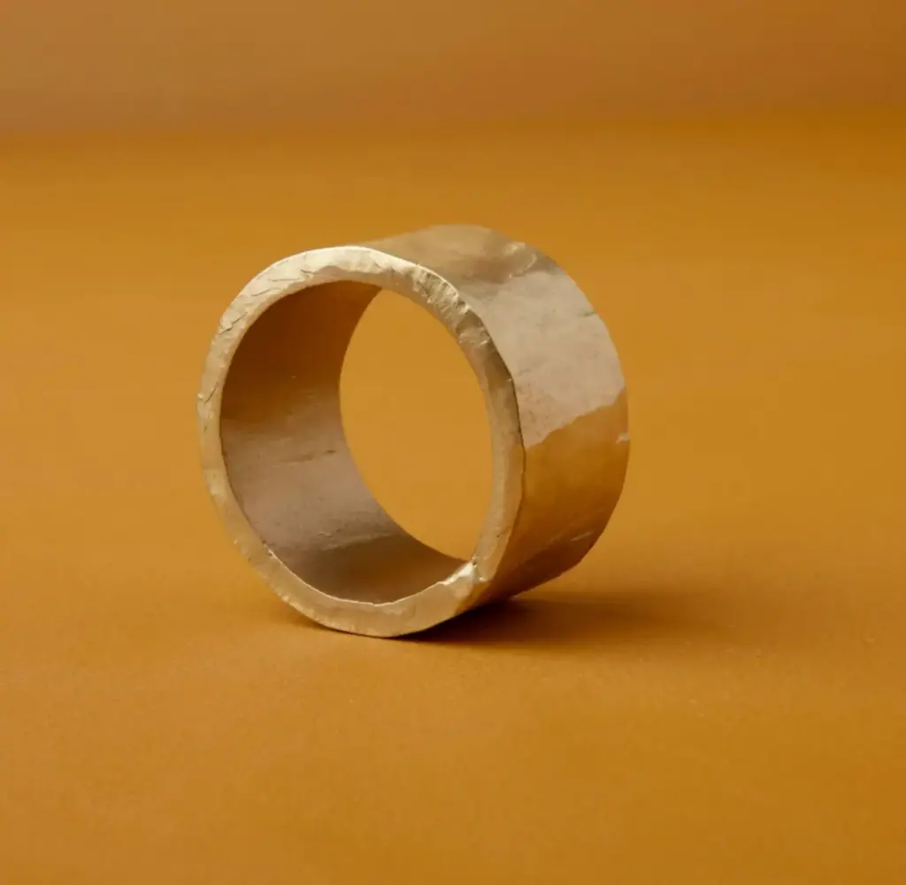 Servetring goud