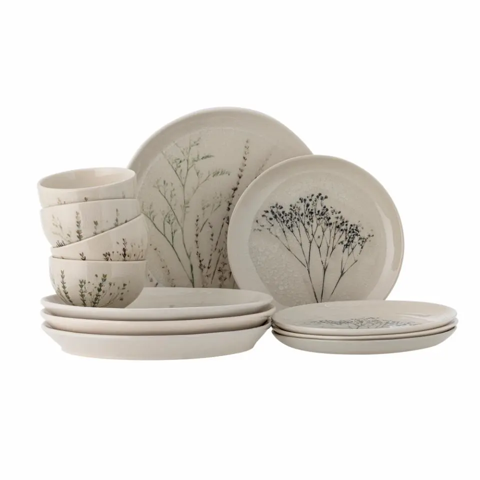 Servies, set van 12