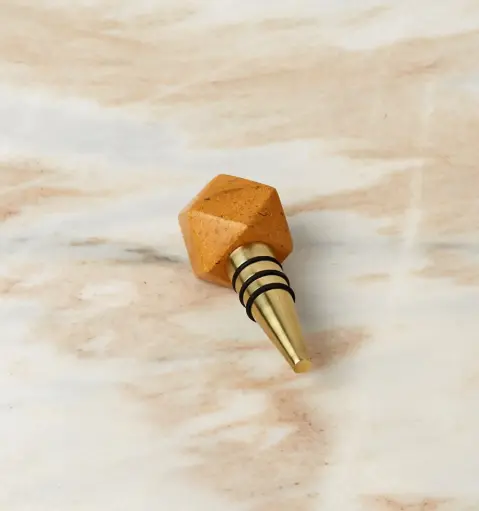 Marmeren flessenstop - prisma